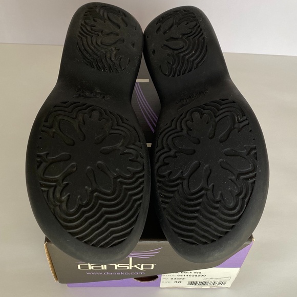 DANSKO Danielle Black Veg Loafer Shoes, European size 38 (US Women's 8) - Picture 6 of 6